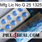 Mfg Lic No G 25 1325 40
